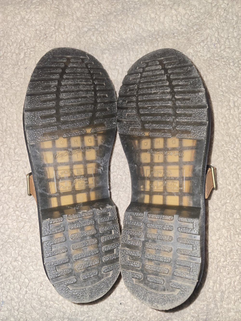 Dr. Martens Men’s Tan Leather Fisherman Slip-On Shoes - Picture 5 of 5